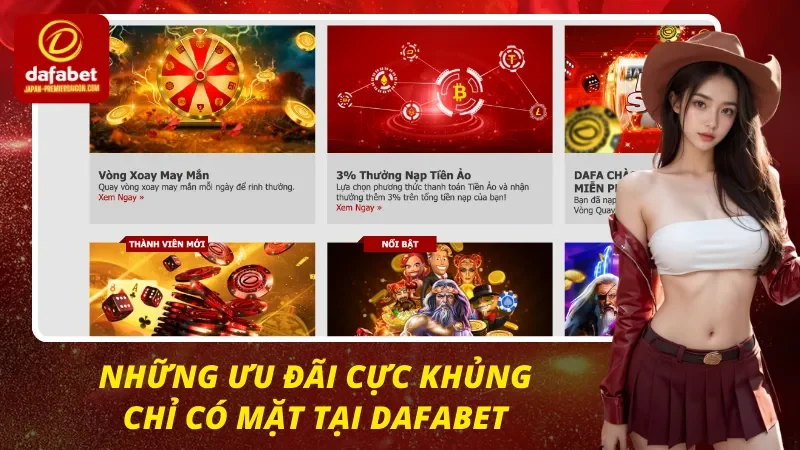 Các chương trình khuyến mãi khủng tại sân chơi
